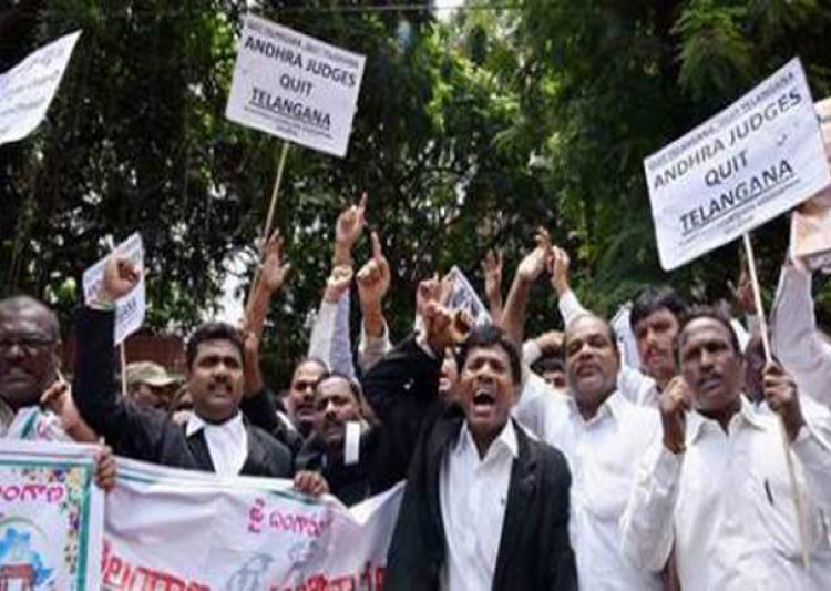 telanganajudicialstaffonindefinitestrike